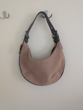 Banana Republic Vintage Suede&Leather Saddle Bag